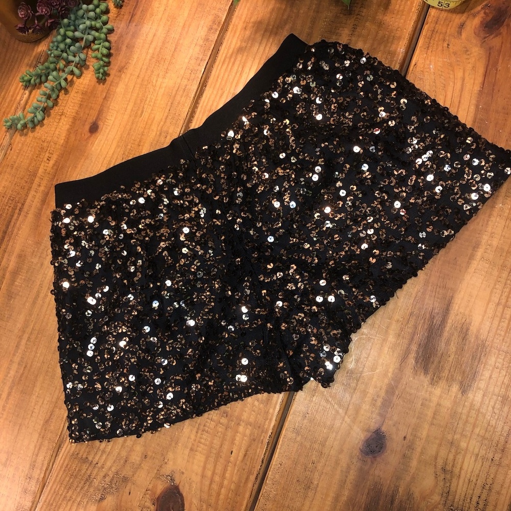 Sequin Dress Shorts
